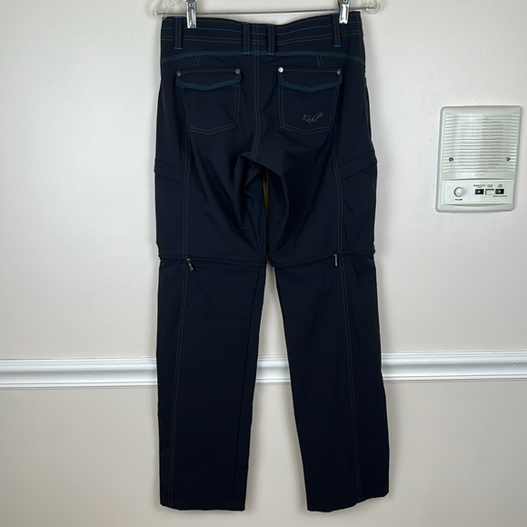 Kuhl Women’s Convertible/Zip-Off Pants/Shorts, Black, 6 Pockets, Hiking, Size 6 - Picture 7 of 16